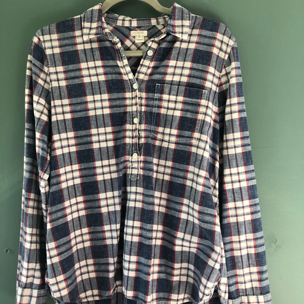 J. Crew Popover Top